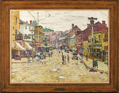 New England Street Scene