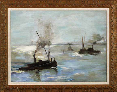 Tug Boats in New York Harbor