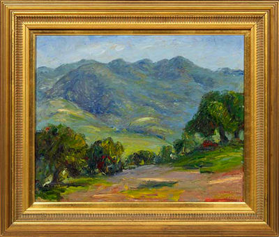 Mountains Near Santa Barbara, 1947