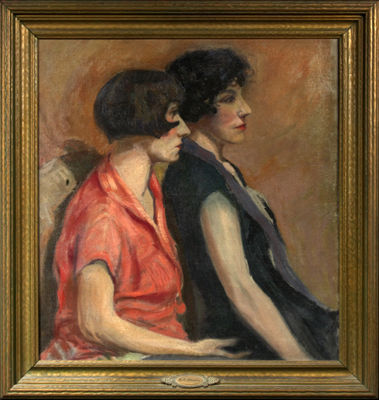 Two Female Figures