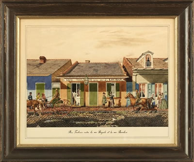"Rue Toulouse Entre la Rue Royale et la Rue Bourbon"