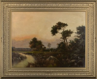 Sample artwork by Jack M Ducker (fl.1910 - 1930), known for painting - View similar artists and auction records