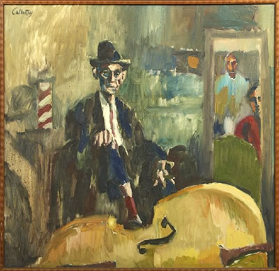 Sample artwork by Xavier De Callatay (1932 - 1999), known for representational portrait, genre, figure, marine painting - View similar artists and auction records