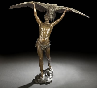 An eagle hunter by Paul Aichele - Auction record, sale price, and art valuation. Compare with similar artists and explore comparable artworks.