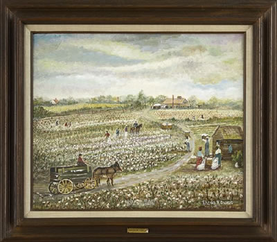 Cotton Plantation on the Mississippi, 1977