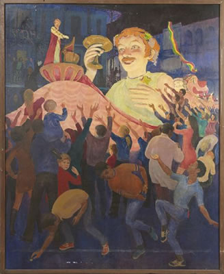 Bacchus Parade by Xavier De Callatay - Auction record, sale price, and art valuation. Compare with similar artists and explore comparable artworks.