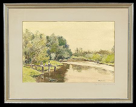 "Lazy Fishin', Bayou Bienvenue, LA"
