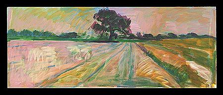 "Oak at the Edge of the Rice Fields"
