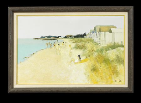 Sample artwork by Jacques Eitel (1926 - 2006), known for painting - View similar artists and auction records