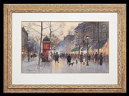 Winter Evening, Paris