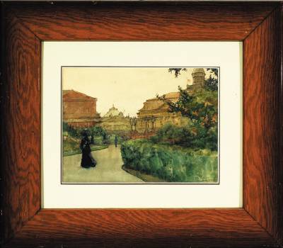 The Vieux Carre from Jackson Square