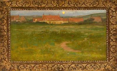 Landscape in Normandy