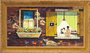 Rear Window, New Orleans by William Norman Arnold - Auction record, sale price, and art valuation. Compare with similar artists and explore comparable artworks.