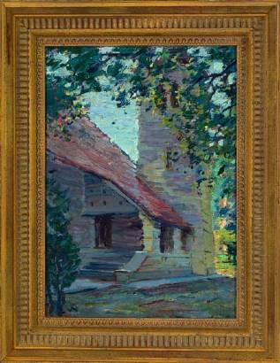 View of Old Newcomb Chapel