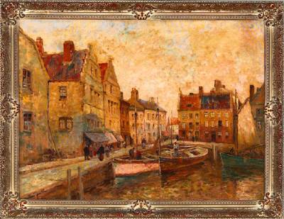 Harbor Village Scene