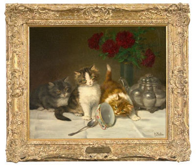 Kittens and Teacup