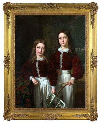 Portrait of Two Children