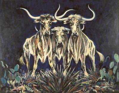 Three Steers