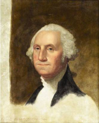 Unfinished Portrait of George Washington