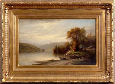 Landscape with Mountain Lake