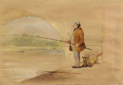 Portrait of John Gadsby Chapman: Satirical Self-Portrait