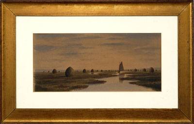 Sailboat on the Salt Marshes