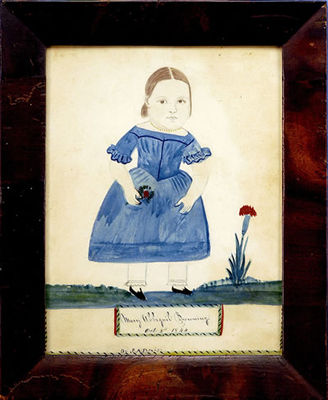 Portrait of Mary Abbigail Browning, Oct. 8th, 1844