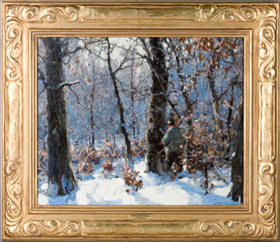 Poaching, Winter Woods