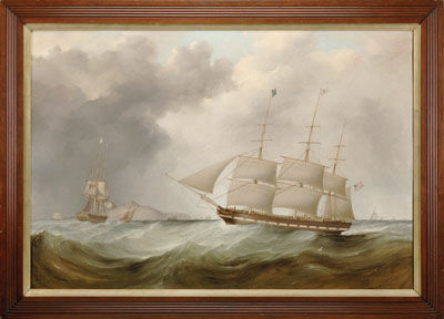 The American Ship "Champlain"