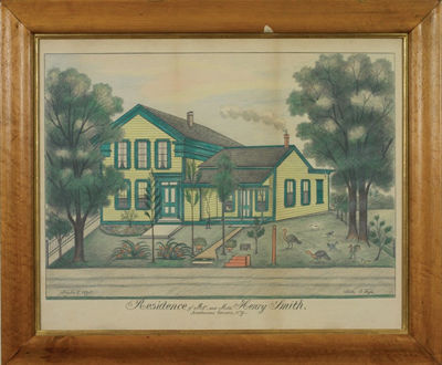 Residence of Mr. and Mrs. Henry Smith, Brookman's Corner, New York