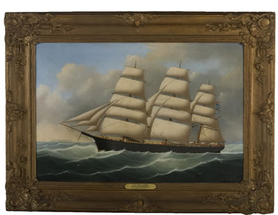 THE CANADIAN SHIP "LA GLOIRE"