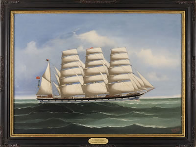 THE BARQUE "HIGHFIELDS." by Fong Lai - Auction record, sale price, and art valuation. Compare with similar artists and explore comparable artworks.