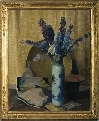 ARRANGEMENT OF LARKSPUR