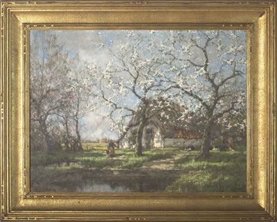 COTTAGE IN SPRINGTIME