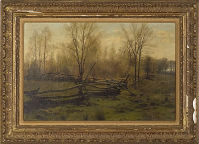 AUTUMN WOODS AND PASTURE