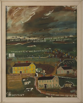 THE FIRST NAVY OF THIS GREAT NATION WAS BORN IN MARBLEHEAD." by John Orne Johnson Frost - Auction record, sale price, and art valuation. Compare with similar artists and explore comparable artworks.
