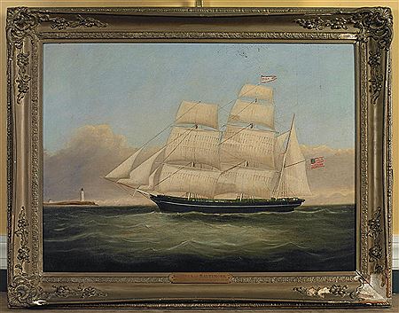 THE BARK "ELLA" OFF BOSTON LIGHT