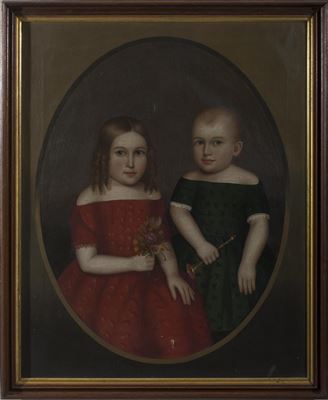 Portrait of a Young Brother and Sister by Horace Bundy - Auction record, sale price, and art valuation. Compare with similar artists and explore comparable artworks.
