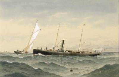 The Yachts "Psyche" and "Whipsper"