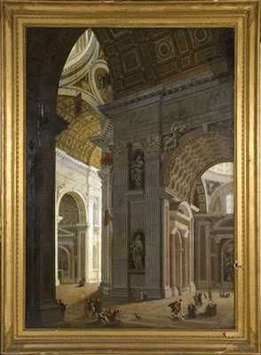 Intérieur de Saint Pierre de Rome
