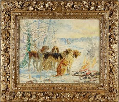 Sample artwork by Marie Calves (1883 - 1957), known for painting - View similar artists and auction records