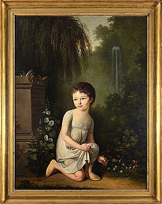 Portait de Nicolas de Villeneuve, enfant
