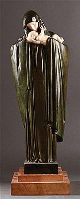 Vierge à l'enfant.