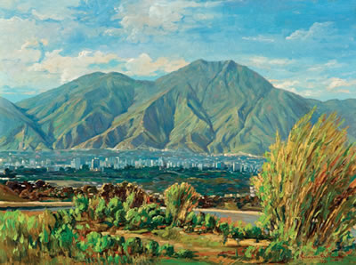 EL Ávila visto desde la urbanización San Luis