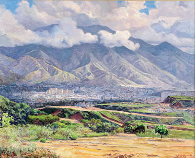 Un rincón de Caracas desde la Urb. San Luis by Pedro Angel Gonzalez - Auction record, sale price, and art valuation. Compare with similar artists and explore comparable artworks.