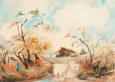 Paisaje by Luis Ordaz - Auction record, sale price, and art valuation. Compare with similar artists and explore comparable artworks.