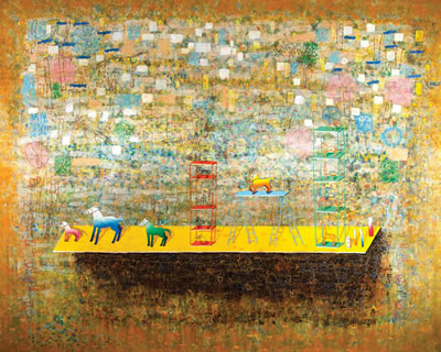 Sample artwork by Yobel Parra (20/21st century), known for painting - View similar artists and auction records