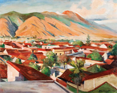 Sample artwork by Pedro Briceno (20th century), known for painting - View similar artists and auction records