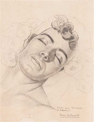 Estudio para la muerte de Adonis by Pedro Centeno Vallenilla - Auction record, sale price, and art valuation. Compare with similar artists and explore comparable artworks.