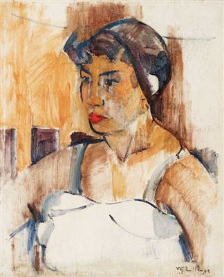 Figura by Ramón Vasquez Brito - Auction record, sale price, and art valuation. Compare with similar artists and explore comparable artworks.
